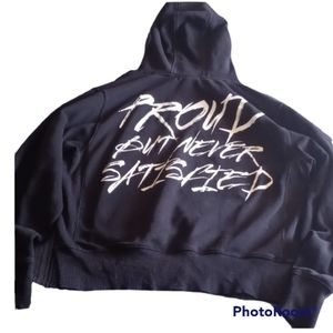 (Rare) Original Alphalete "Proud But Never Satisfied" Pullover Hoodie